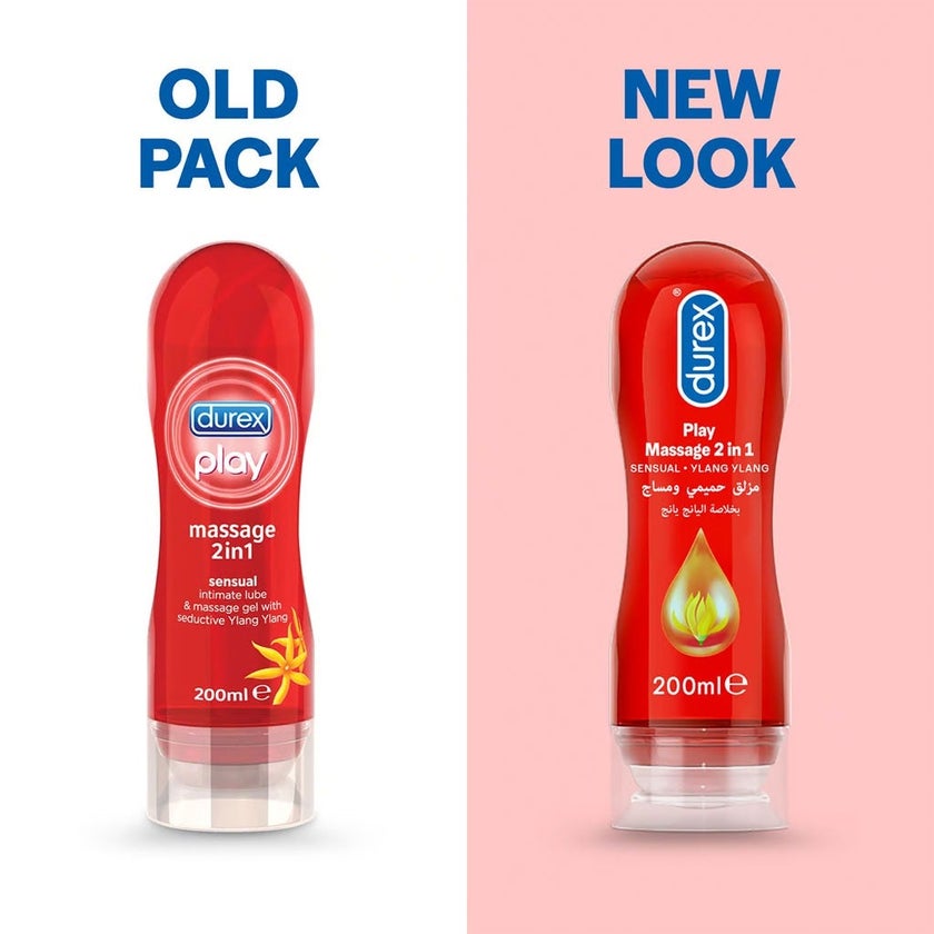 Durex Play Massage 2 In 1 Sensual Gel Lube 200ml