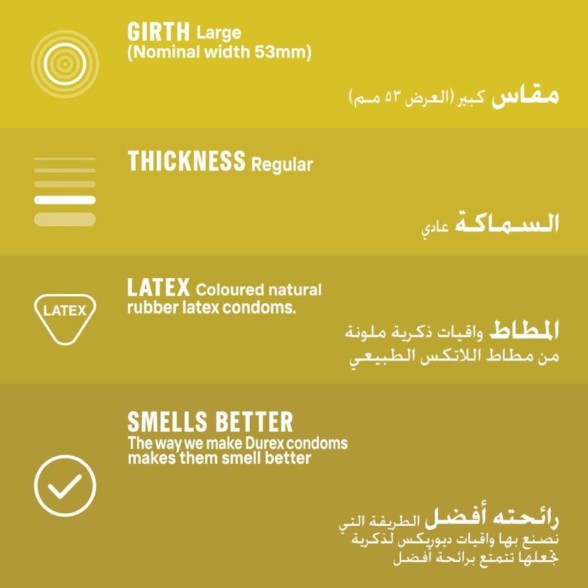 Durex Select Flavours Condoms, Pack of 12's