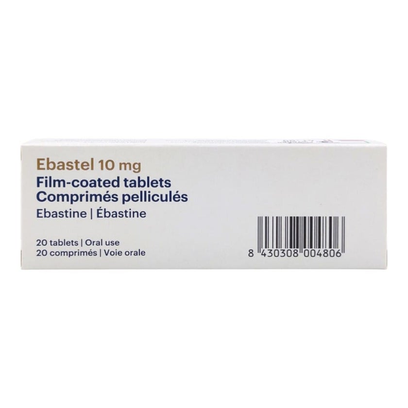 Ebastel 10mg Tablets, Pack of 20's