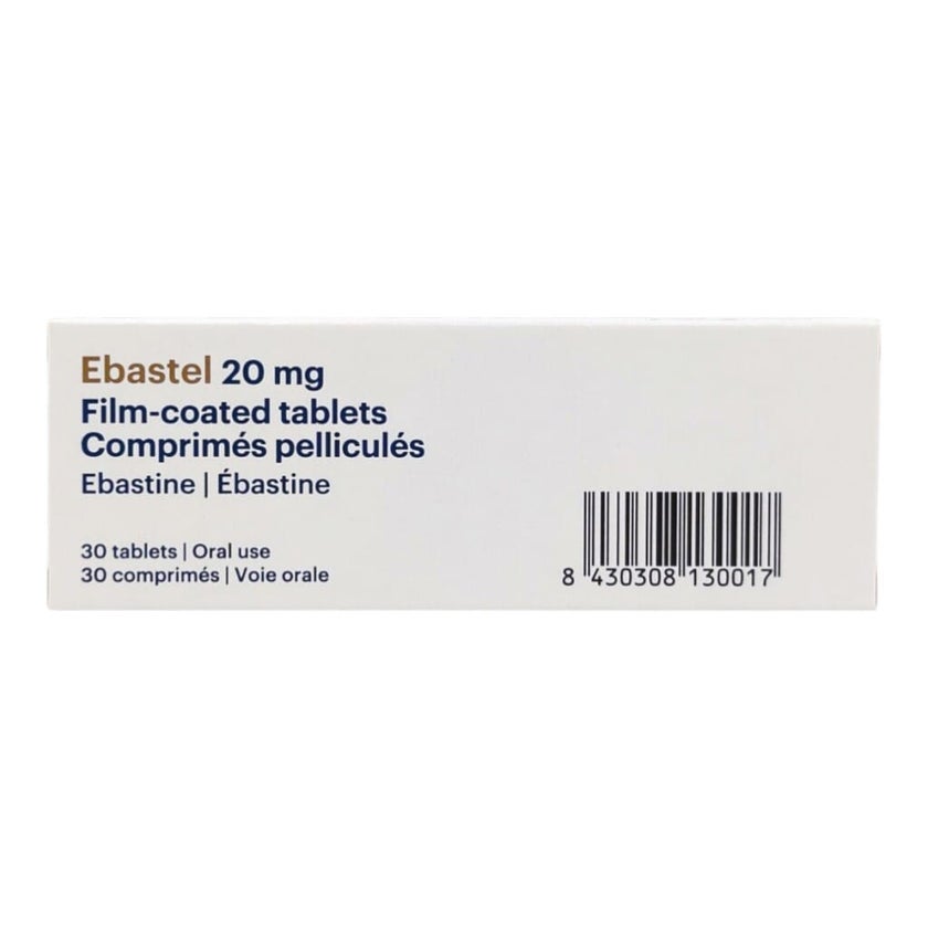 Ebastel 20mg Tablets, Pack of 30's