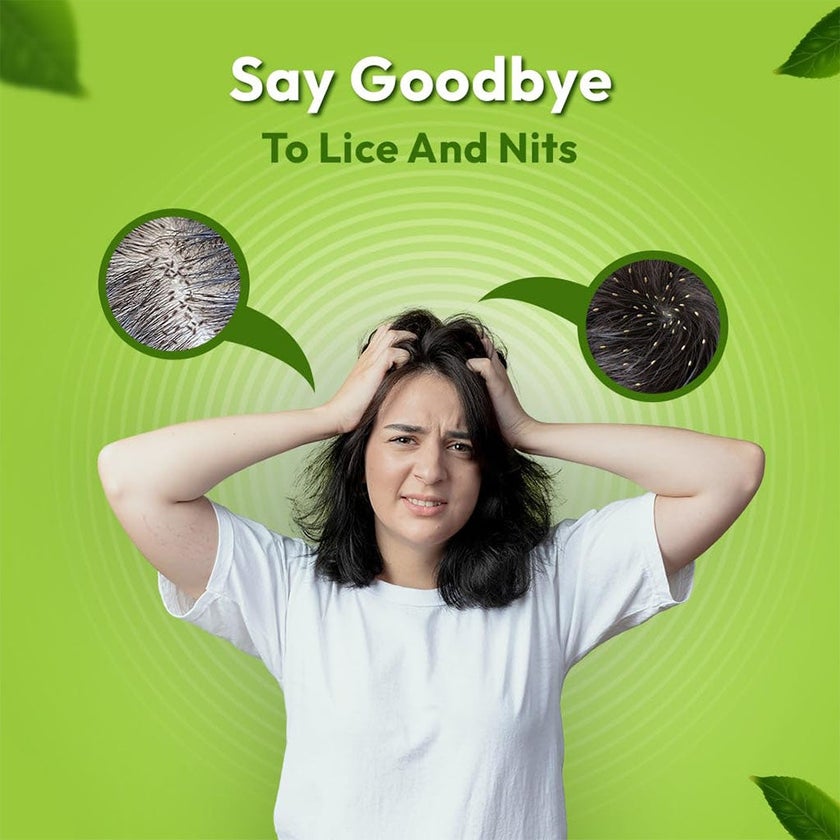 Ego Moov Head Lice Combing Conditioner, Lice Treatment Formula With Comb 200ml