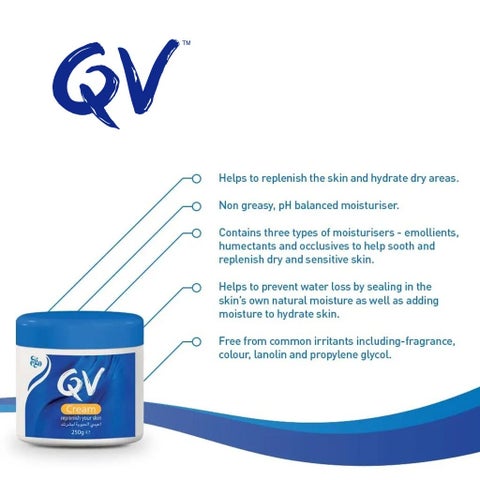 Ego QV Moisturizing Cream For Dry Skin 250g