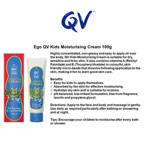 Ego QV Kids Moisturising Cream - 100g