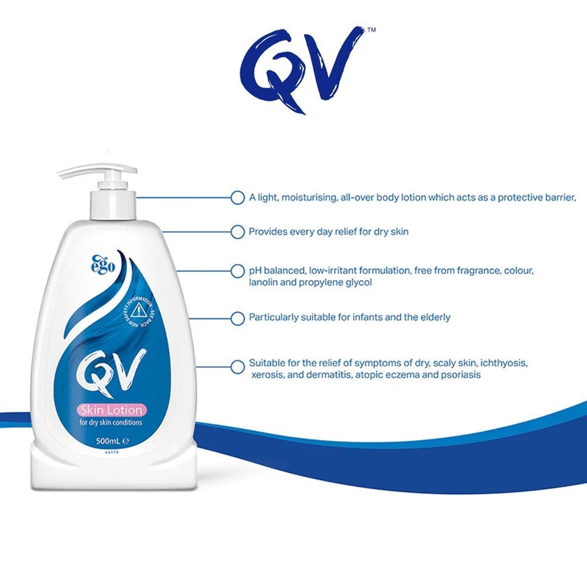 Ego QV Skin Lotion For Dry And Sensitive Skin 500ml