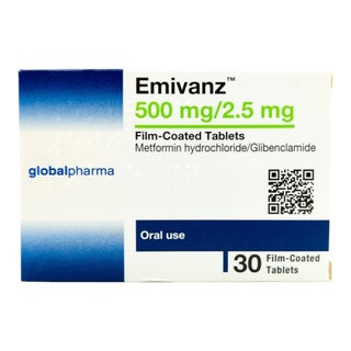 Emivanz 500mg/2.5mg Tablets, Pack of 30's
