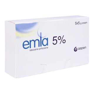 Aspen Emla Skin Numbing Topical Anaesthetic Cream 5g, Pack of 5's