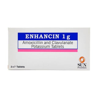 Enhancin 1g Film Coated Tablets, Pack of 14’s