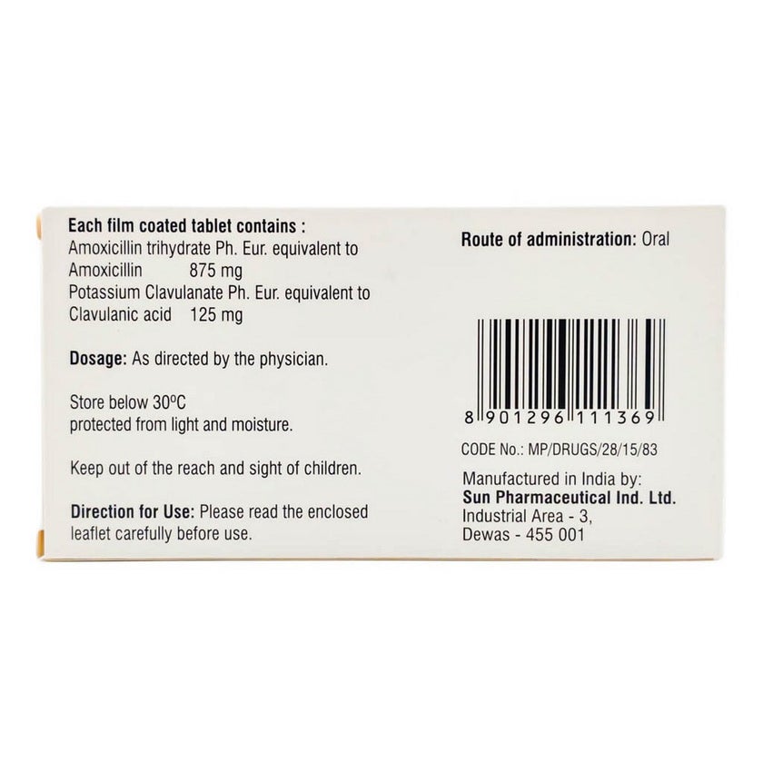 Enhancin 1g Film Coated Tablets, Pack of 14’s