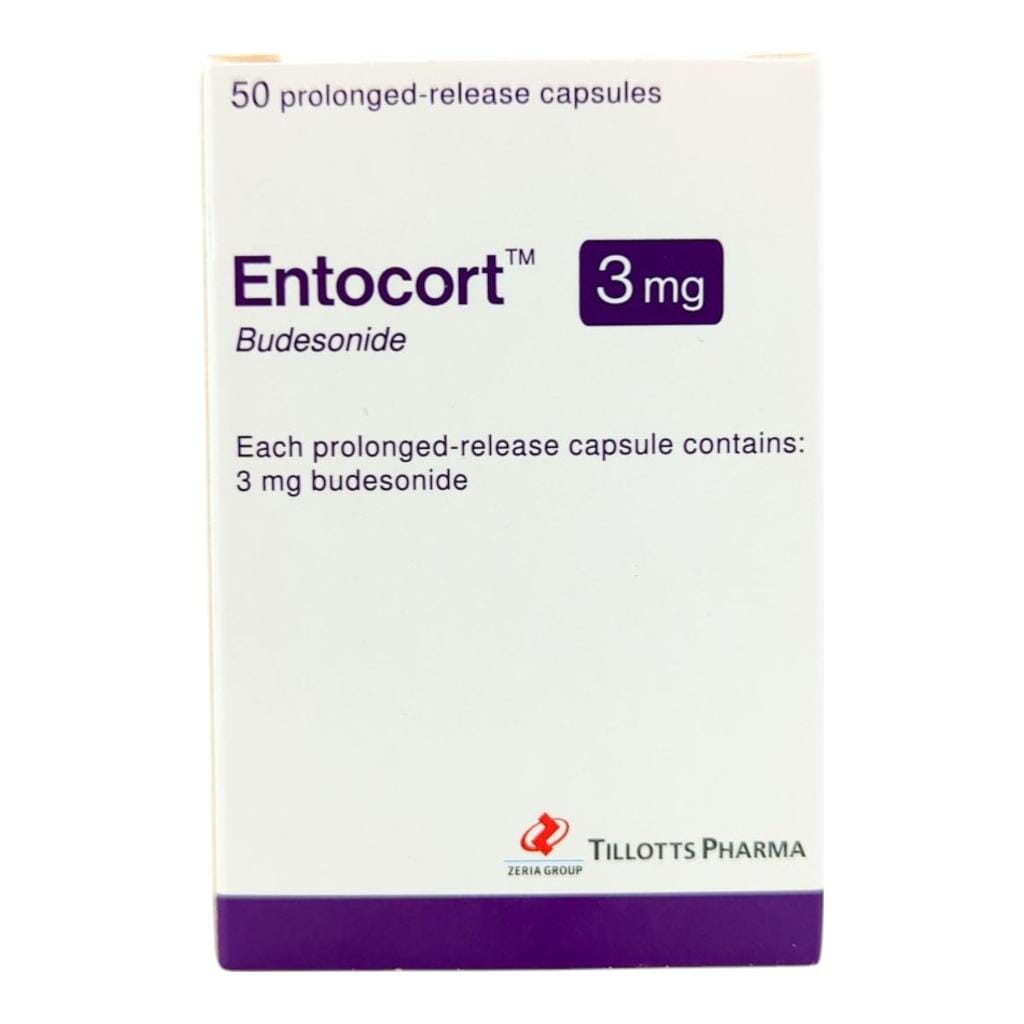 Entocort 3mg Capsules, Pack of 50's - myAster