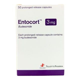 Entocort 3mg Capsules, Pack of 50's