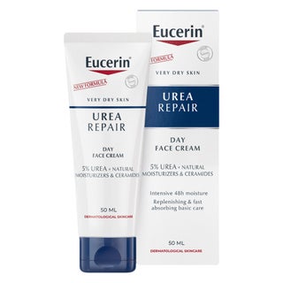 Eucerin Urea Repair 5% Urea Day Face Cream For Dry Skin 50ml