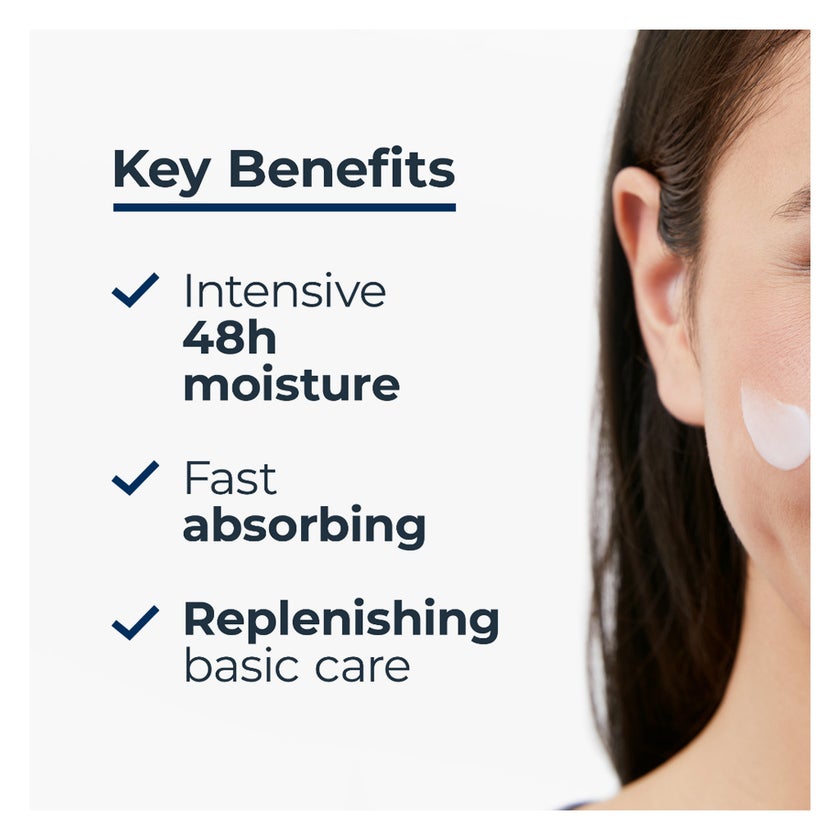 Eucerin Urea Repair 5% Urea Day Face Cream For Dry Skin 50ml