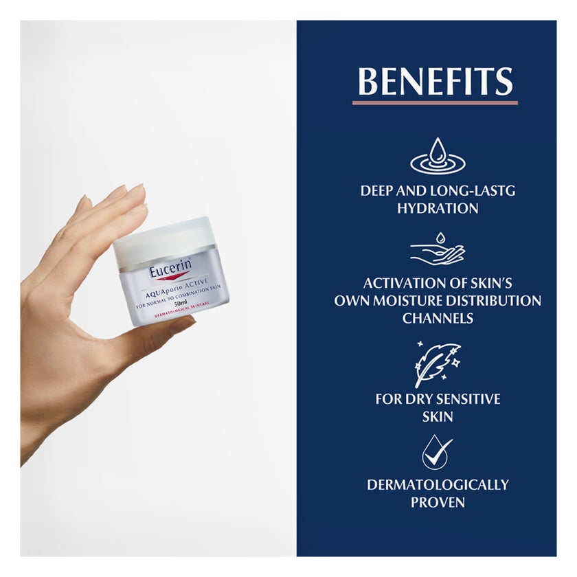 Eucerin Aquaporin Active Day Cream 50ml