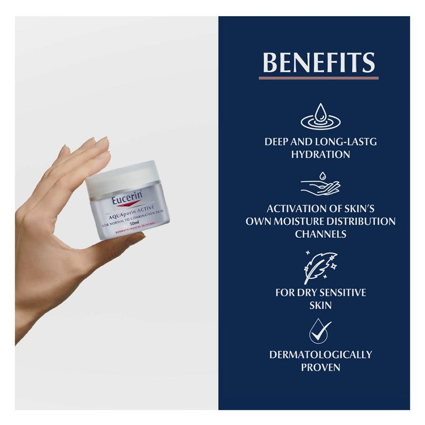 Eucerin Aquaporin Active Day Cream 50ml