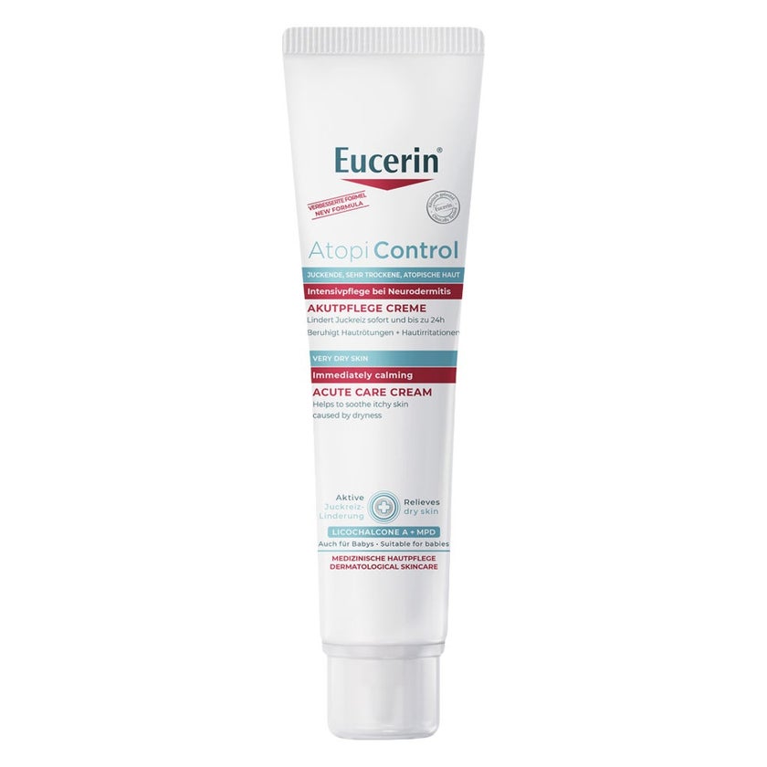 Eucerin AtopiControl Acute Care Cream For Itchy & Dry Skin 40ml