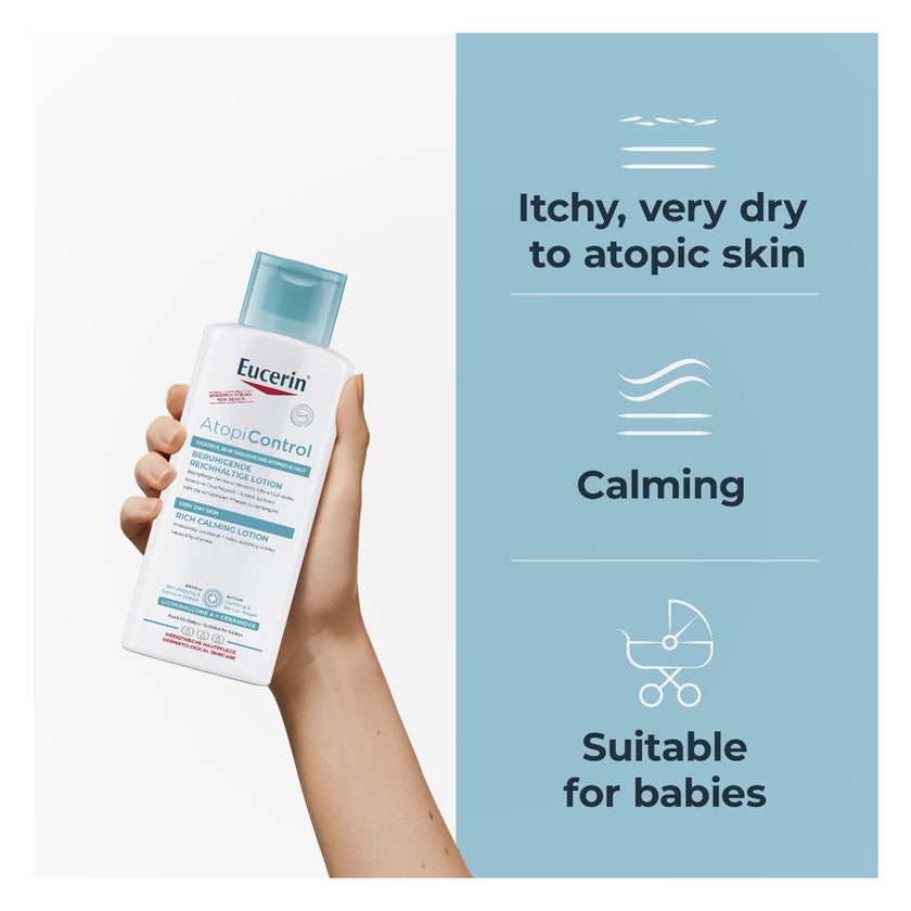 Eucerin AtopiControl Rich Calming Body Lotion 250ml