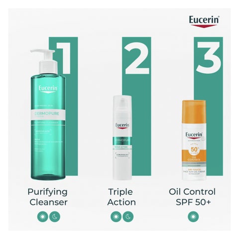 Eucerin Dermopure Oil Control Purifying Cleanser 200ml