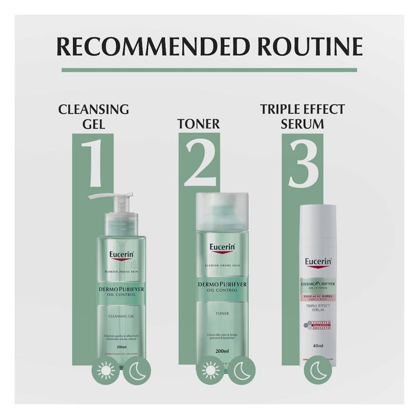 Eucerin Dermo Purifyer Oil Control Cleansing Gel 200ml