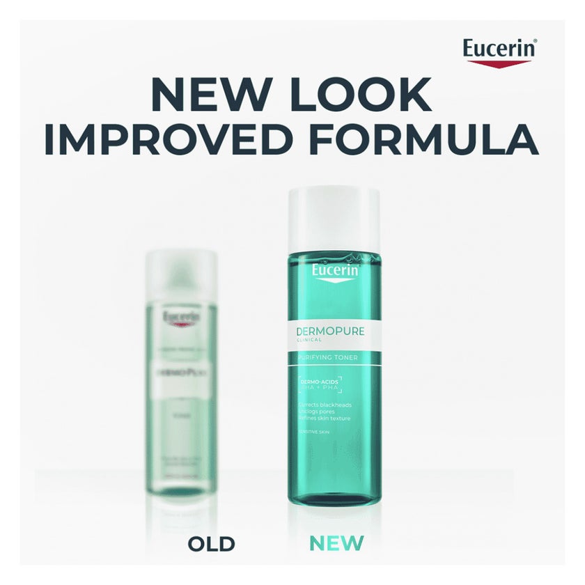 Eucerin Dermopure AHA+ PHA Purifying Toner For Blemish Prone Skin 200ml