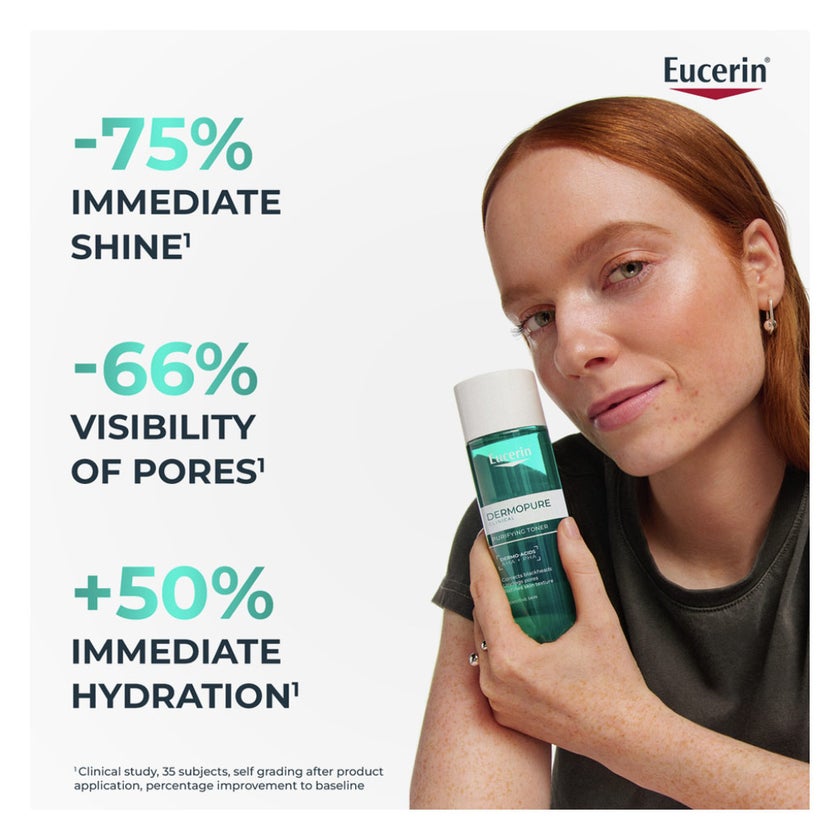 Eucerin Dermo Purifyer Oil Control Face Toner For Blemish Prone Skin 200ml