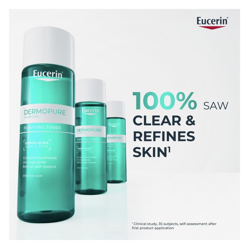 Eucerin Dermo Purifyer Oil Control Face Toner For Blemish Prone Skin 200ml