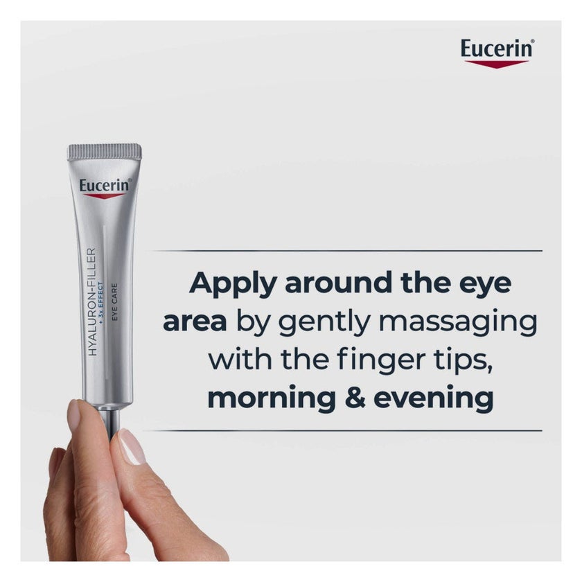 Eucerin Hyaluron-Filler 3x Effect Anti-Wrinkle SPF15 Eye Cream 15ml 
