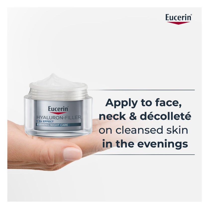 Eucerin Hyaluron-Filler 3x Effect Firming Night Care Cream 50ml