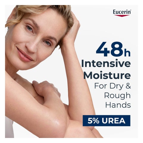 Eucerin UreaRepair 5% Urea Hand Cream For Dry & Rough Skin 75ml
