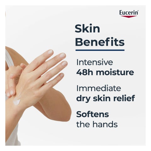 Eucerin UreaRepair 5% Urea Hand Cream For Dry & Rough Skin 75ml