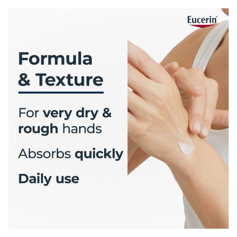 Eucerin UreaRepair 5% Urea Hand Cream For Dry & Rough Skin 75ml