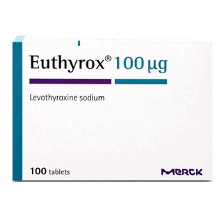 Euthyrox 100mcg Tablets, Pack of 100's