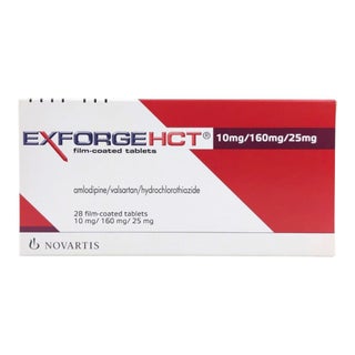 Exforge HCT 10mg/160mg/25mg Tablets, Pack of 28's