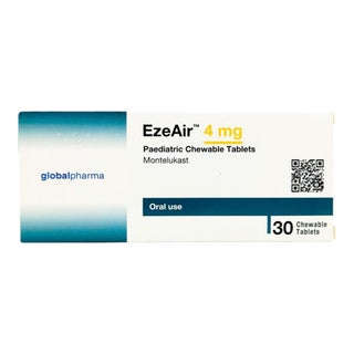 Ezeair 4mg Pediatric Chewable Tablets, Pack of 30's