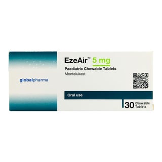 Ezeair 5mg Pediatric Chewable Tablets, Pack of 30's