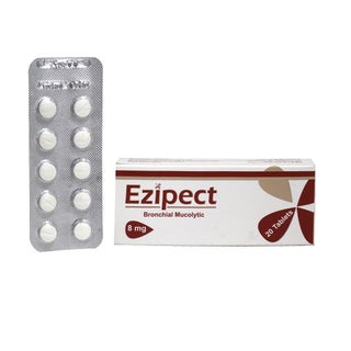 Ezipect 8mg Tablets, Pack of 20's