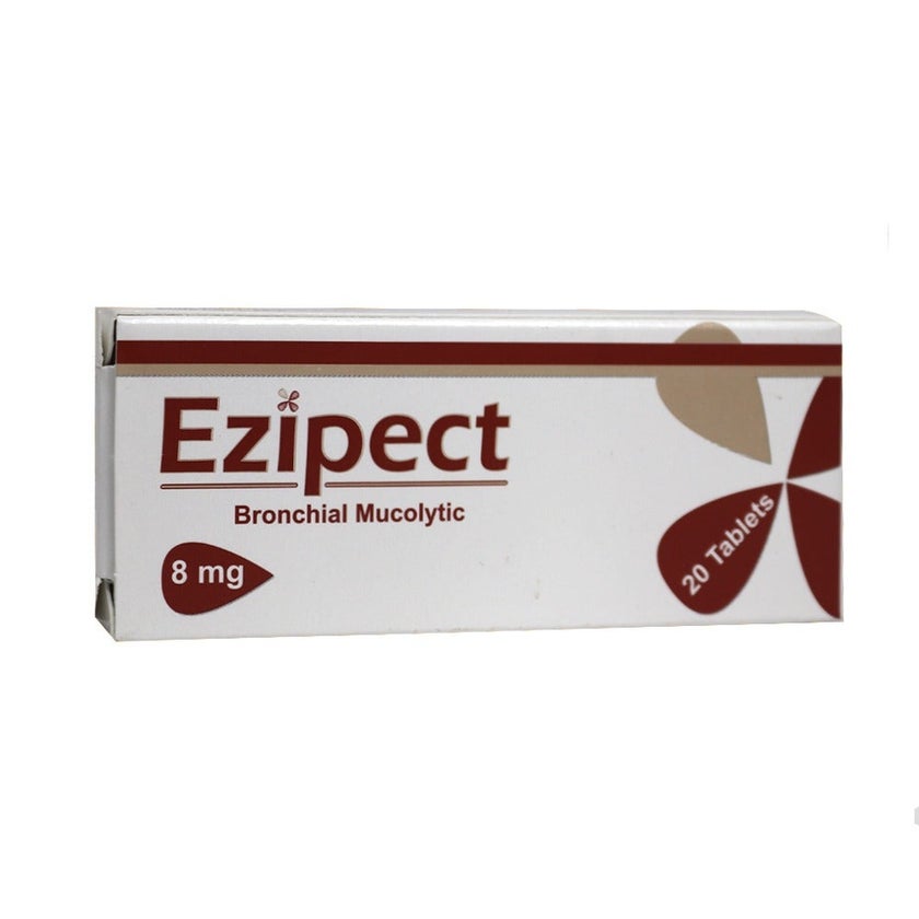 Ezipect 8mg Tablets, Pack of 20's