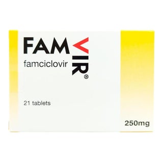 Famvir 250mg Tablets, Pack of 21's