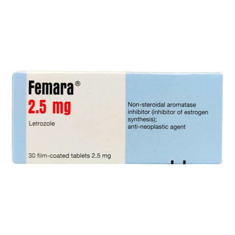 Femara 2.5MG Tablets, Pack of 30's