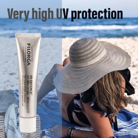 فيلورغا يو في-ديفينس كريم حماية من الشمس SPF 50+، 40 مل