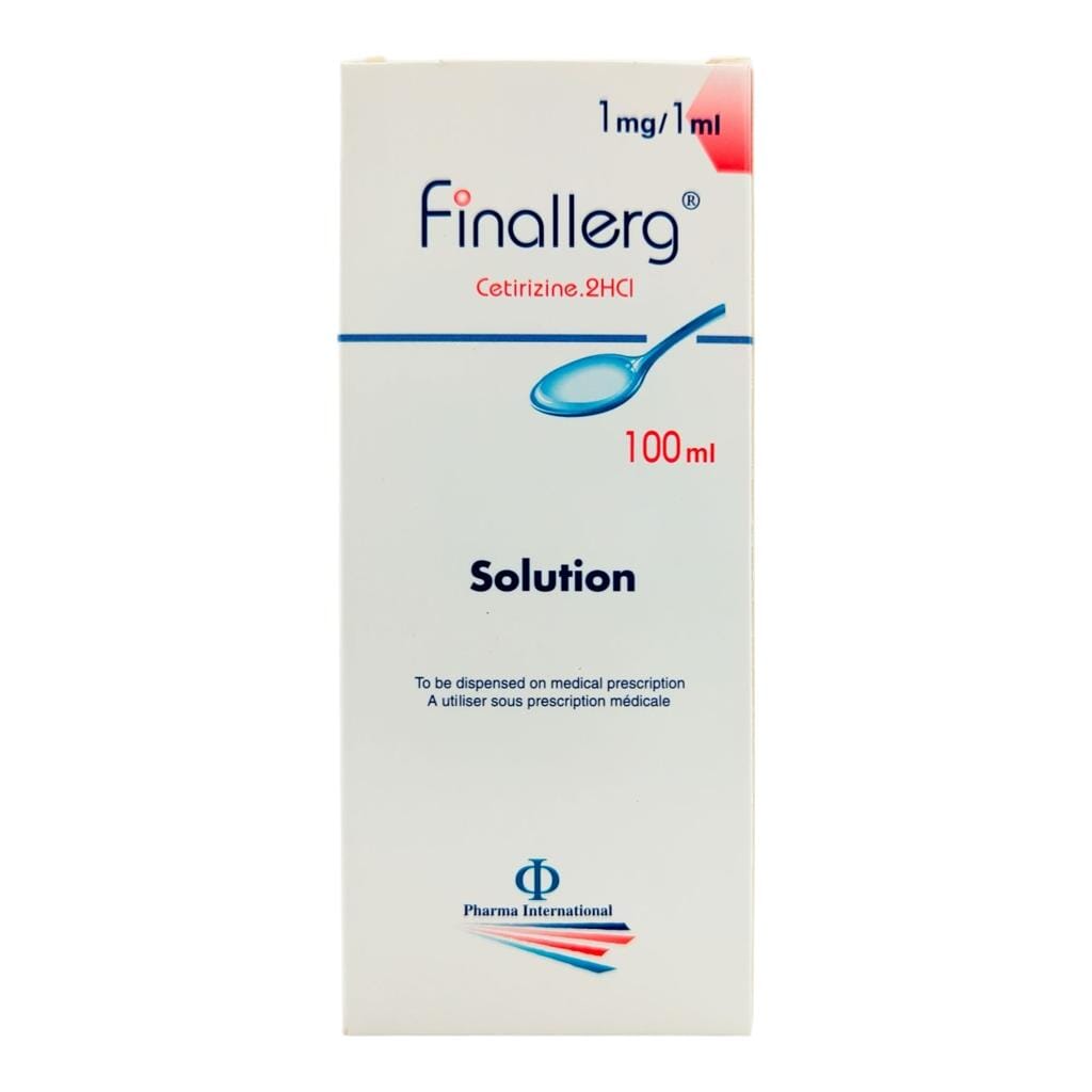 Finallerg 1mg/1ml Oral Syrup 100ml - myAster
