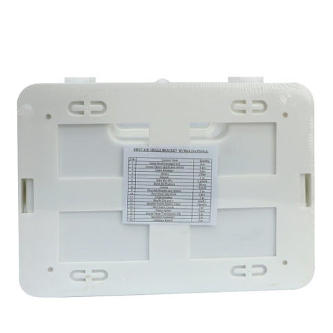 First Aid Box Small 25 x 17 x 8cm Filled
