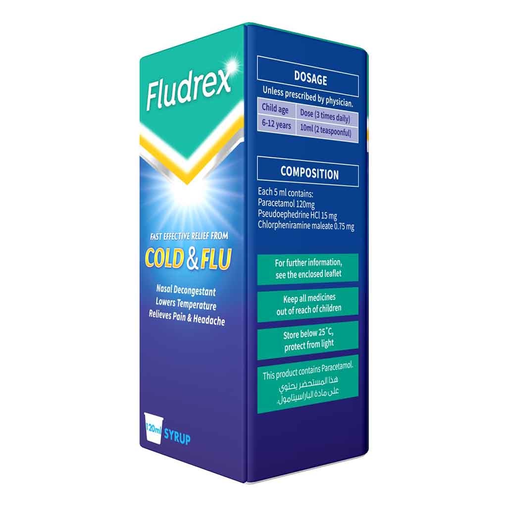 Fludrex Syrup 120ml - myAster