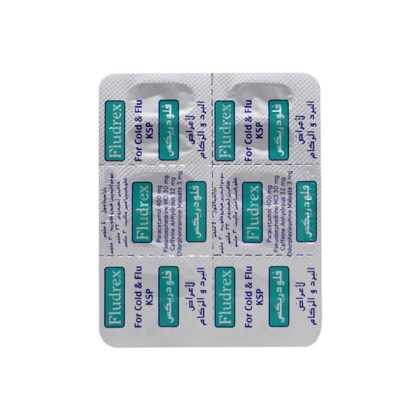 Fludrex Tablets, Pack of 24's