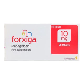 Forxiga 10mg Film Coated Tablets, Pack of 18’s