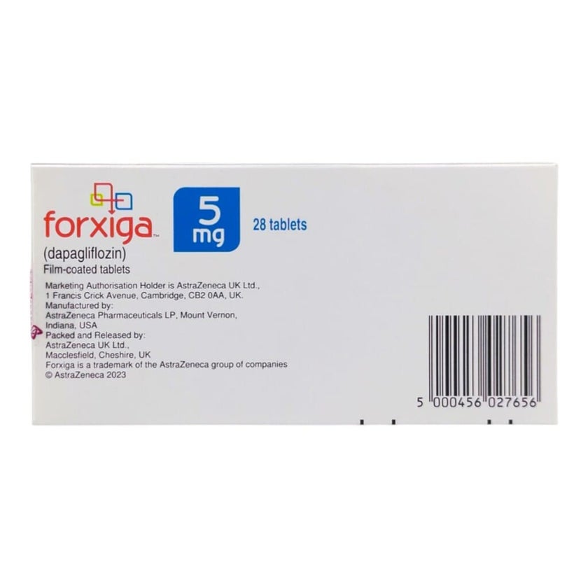 Forxiga 5mg Tablets, Pack of 28's
