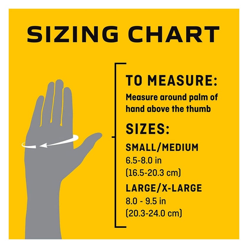 Futuro Hand & Wrist Compression Energizing Support Glove Small/ Medium - Beige