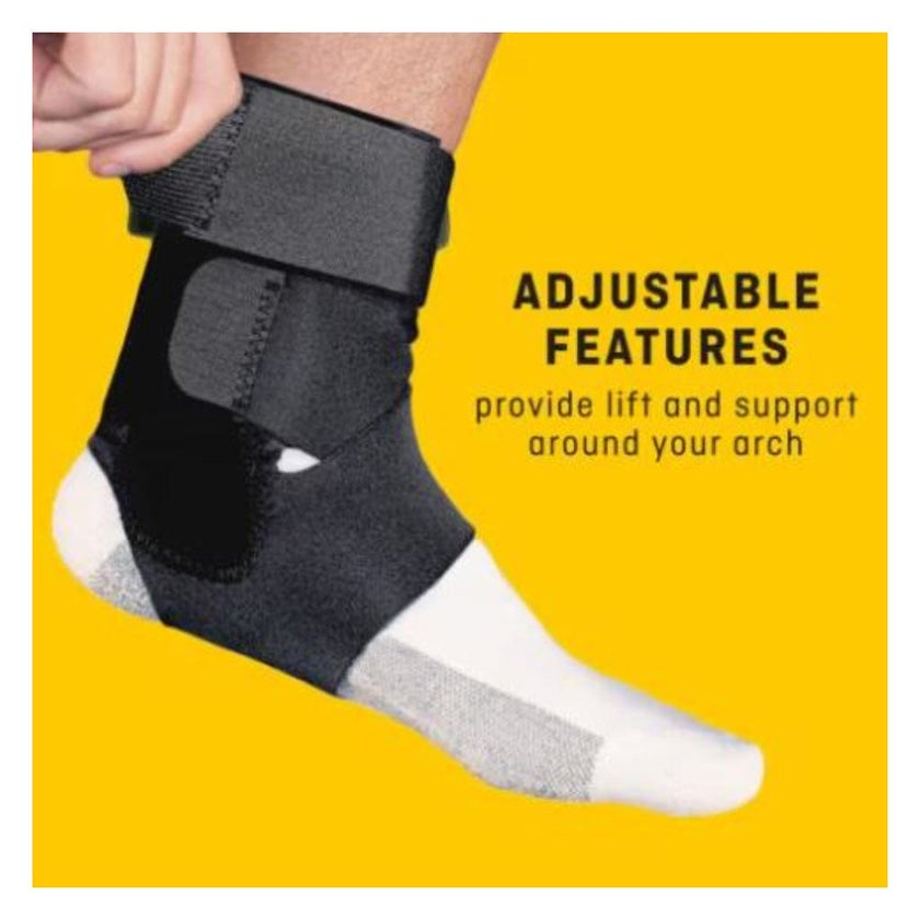 Futuro Sport Deluxe Adjustable Ankle Performance Stabilizer Left/Right - Black 
