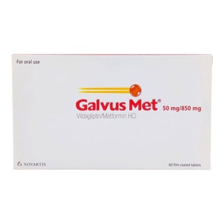 Galvusmet 50mg/850mg Film Coated Tablets, Pack of 60’s