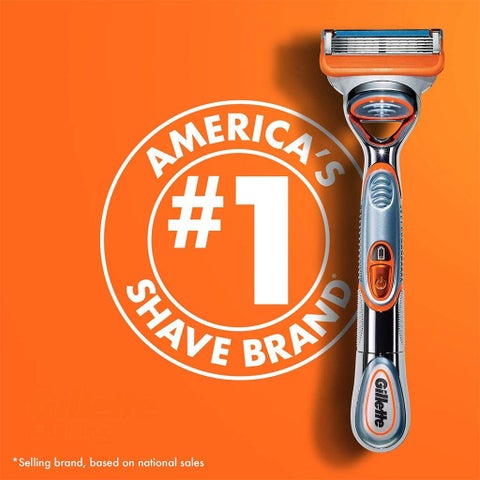 Gillette Fusion 5 Power Razor For Perfect Shave & Beard Shape