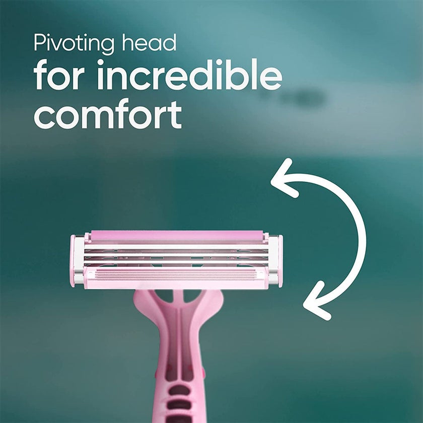 Gillette Simply Venus 3 Disposable Womens Razor, Pack of 4's